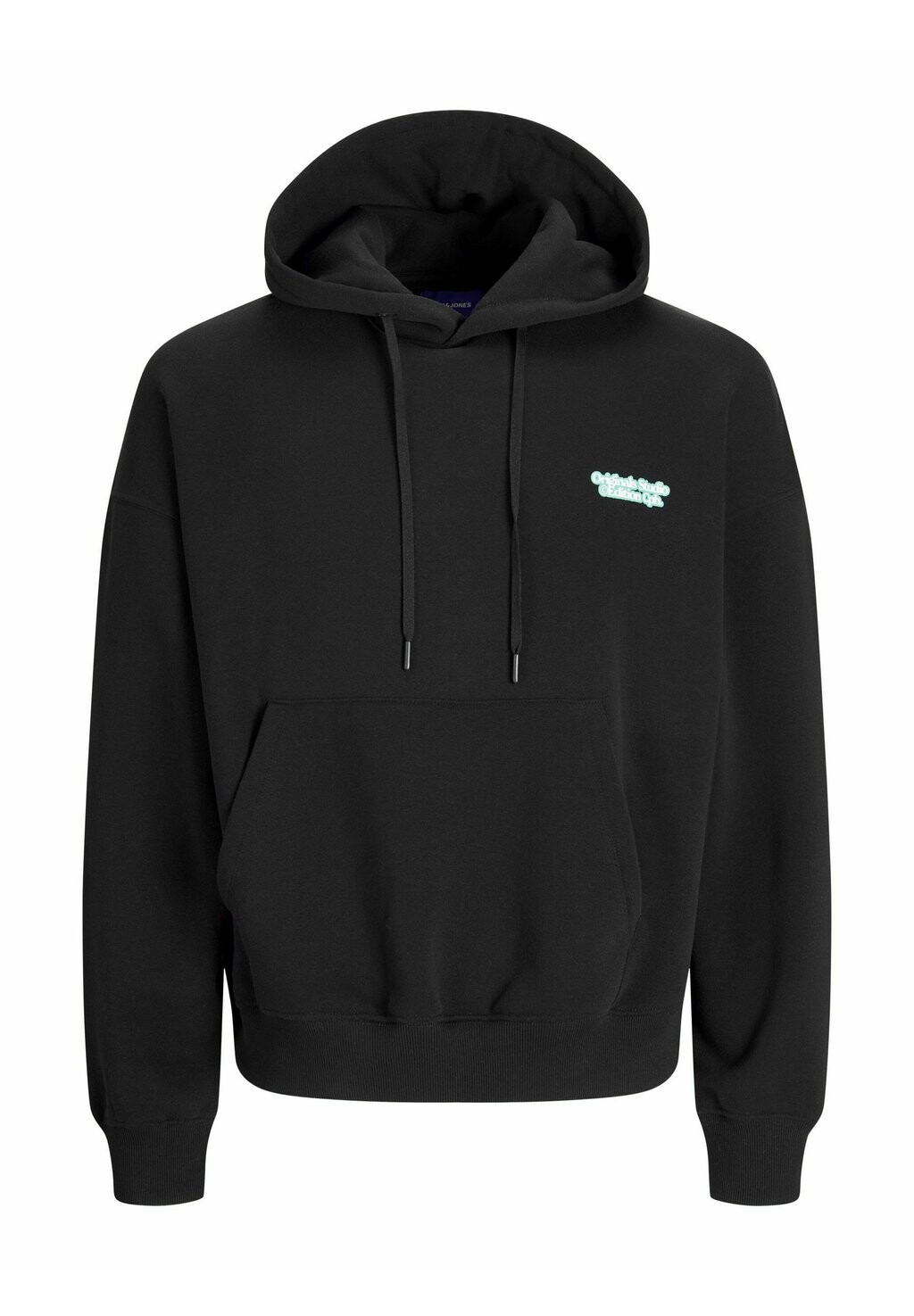 

Толстовка с капюшоном GEDRUCKT Jack & Jones, черный