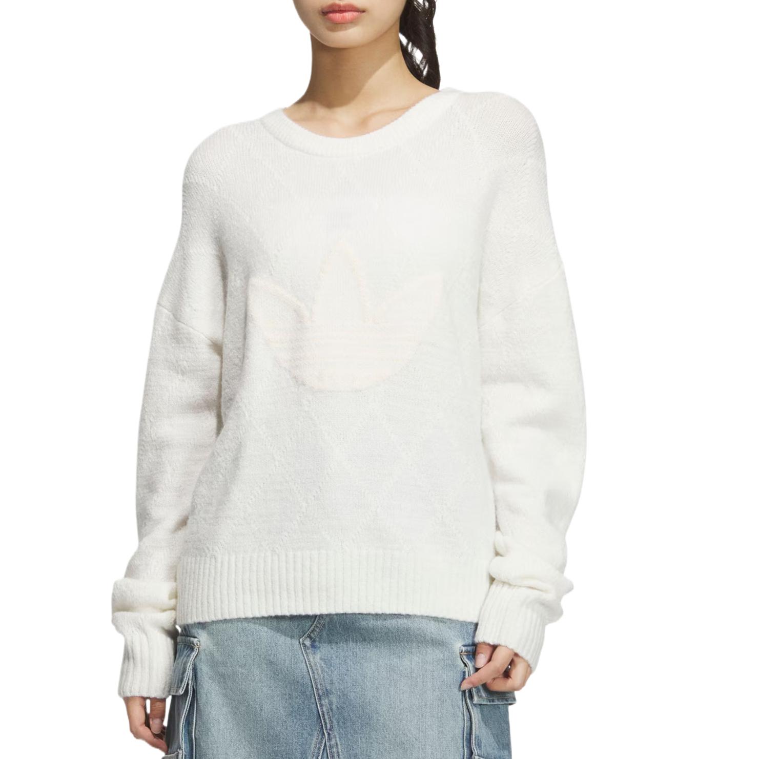 Adidas Originals RS W SWEATER Свитер Женский Розовый Белый — фото 4
