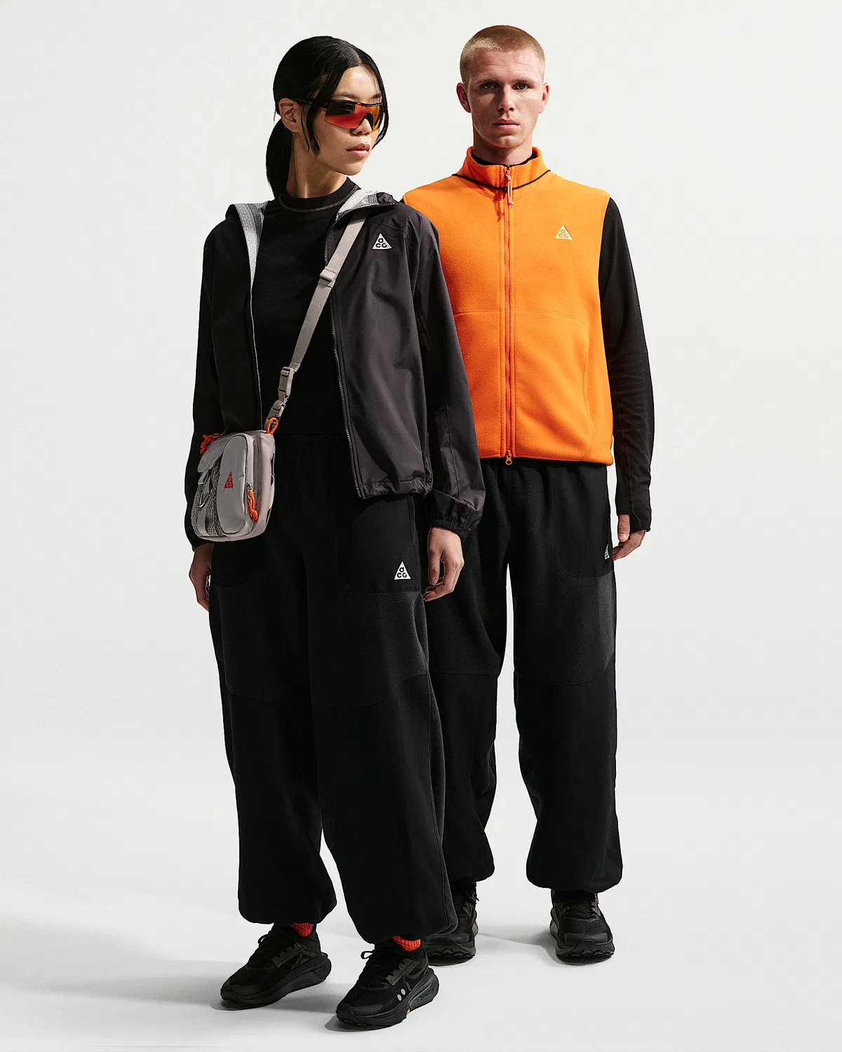 Флисовые штаны Nike ACG "Wolf Tree" Plus, Black/Black/Summit White