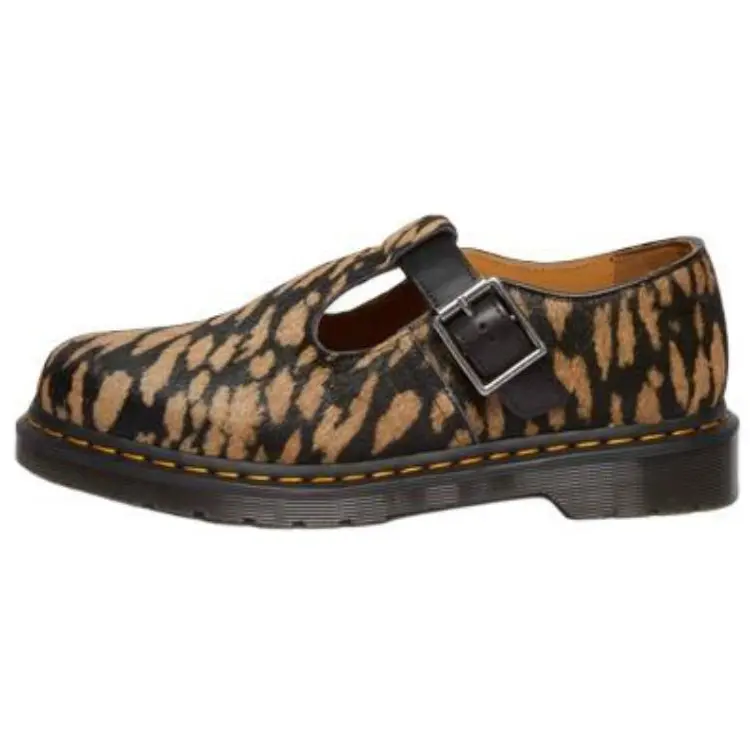 

Dr.Martens Туфли Мэри Джейн с леопардовым принтом для мужчин T Bar