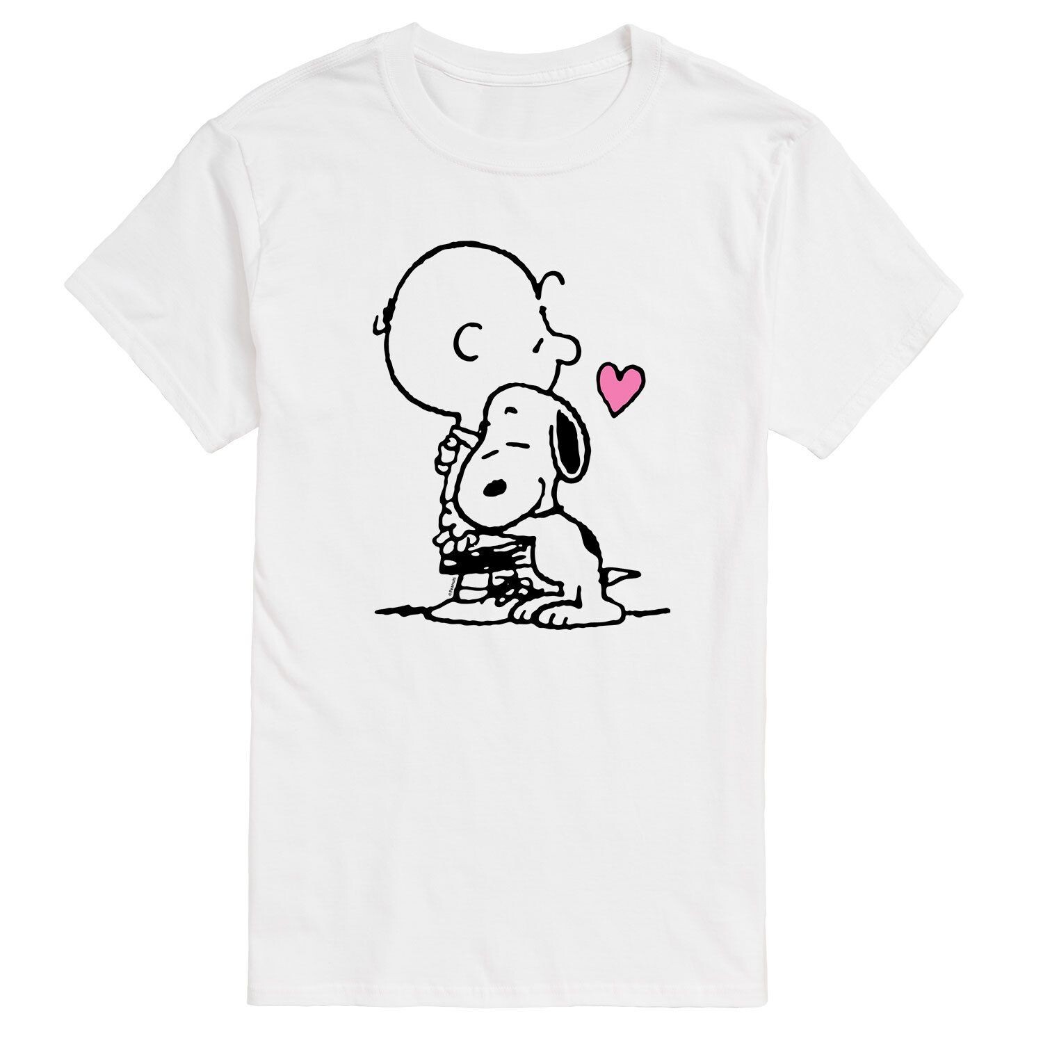 

Мужская футболка Peanuts Snoopy Charlie Hug Licensed Character