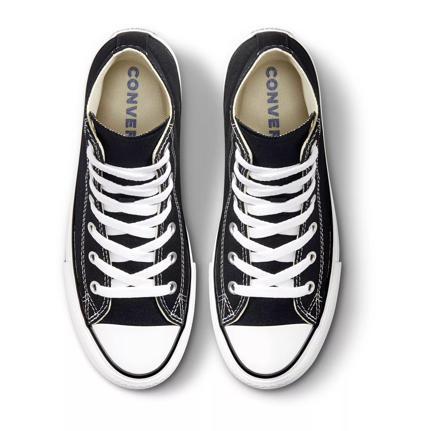 Детские кроссовки на платформе Converse Chuck Taylor All Star Eva для больших детей Converse, черный — фото 4
