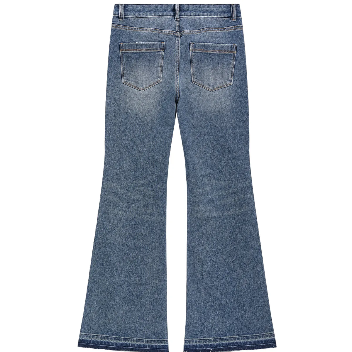 Джинсы женские средневыбеленные умеренно расклешенные GAP, Medium Washed — фото 3