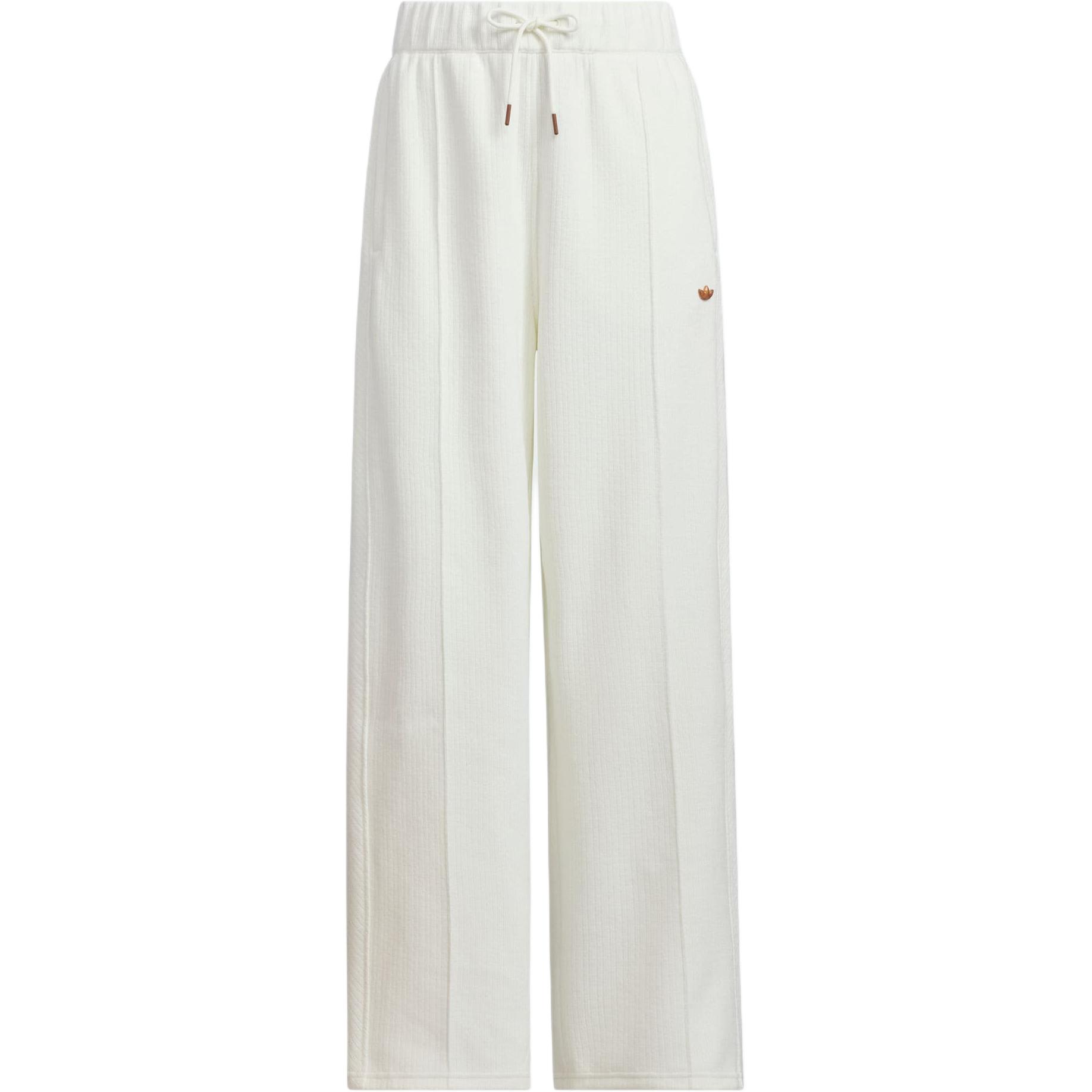

Свободные Уютные Штаны Вязаные Спортивные Брюки Женские Jade White Adidas Originals