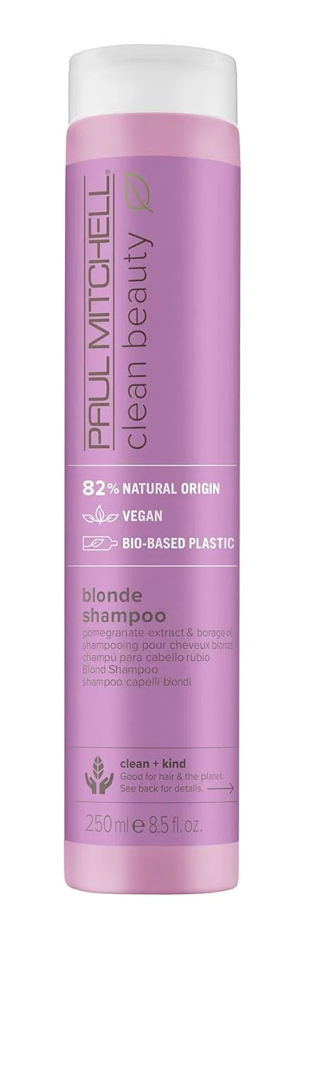 Фиолетовый шампунь для светлых волос Clean Beauty Paul Mitchell