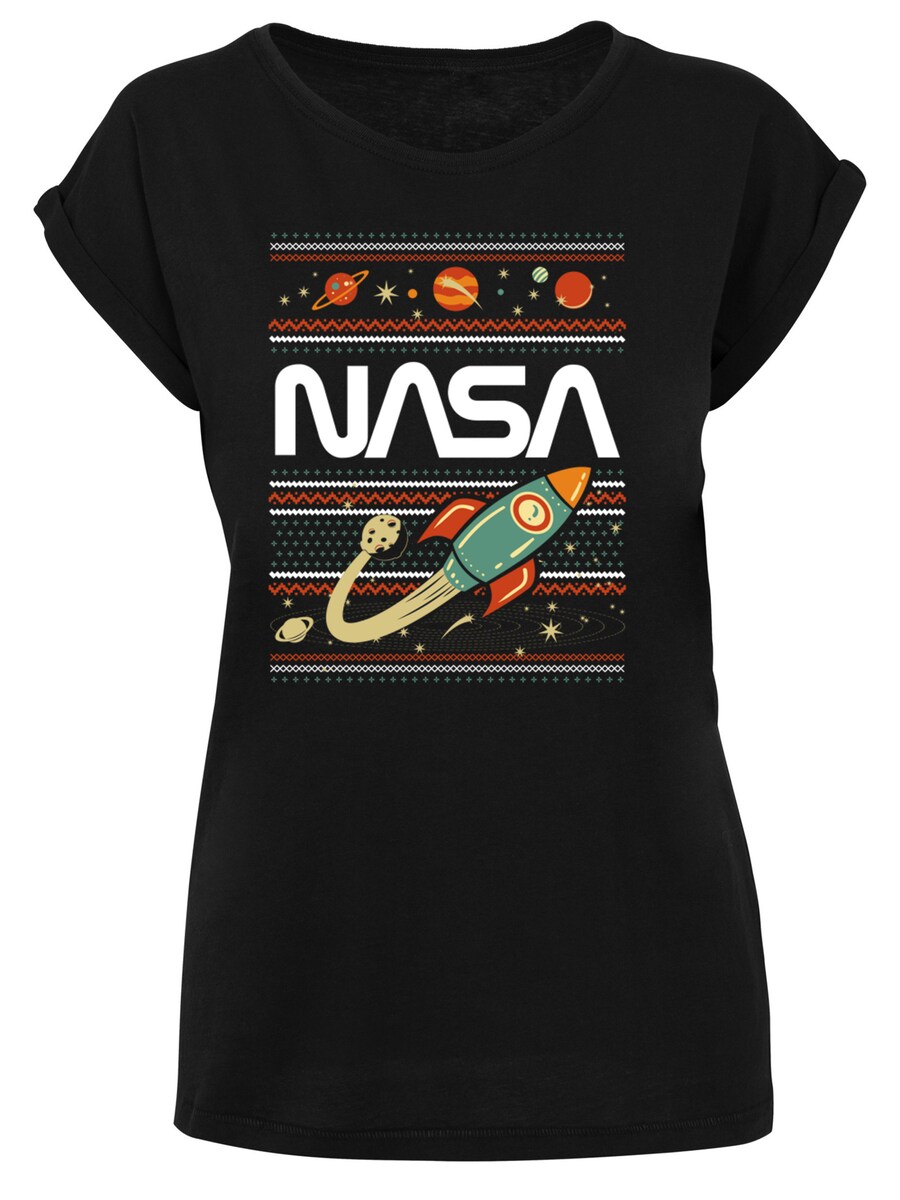 

Рубашка F4NT4STIC Nasa Fair Isle, черный