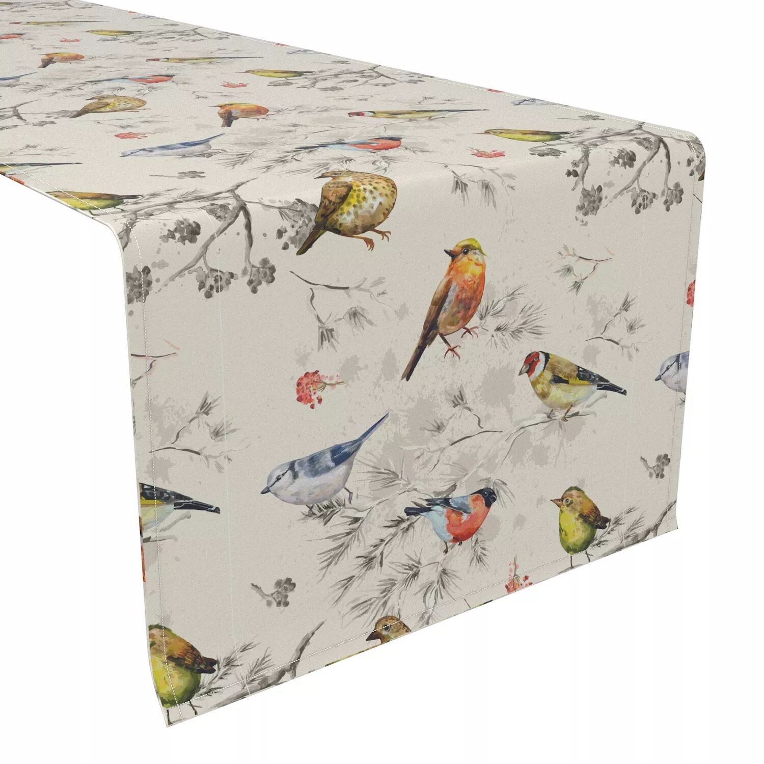 

Настольная дорожка, 100 % хлопок, 16x90 дюймов, Bird Watch