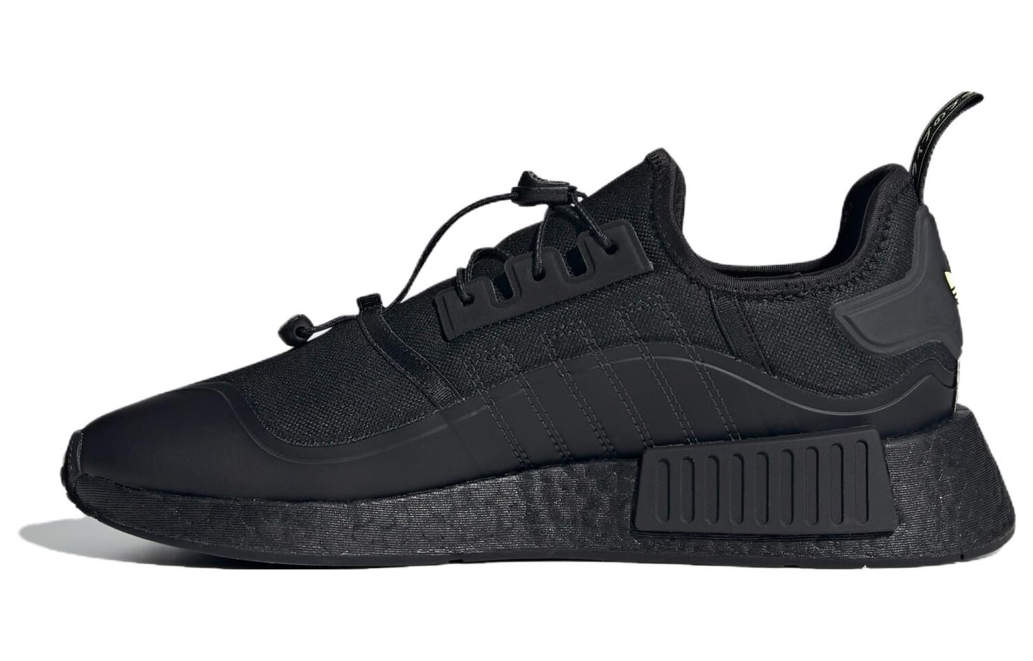 

Кроссовки Adidas NMD_R1 'Black Pulse Yellow', черный