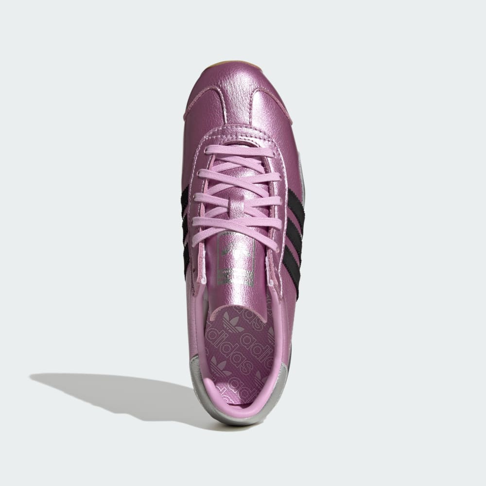 Кроссовки Adidas Country OG Shoes, цвет Bliss Lilac/Silver Metallic/Core Black — фото 2