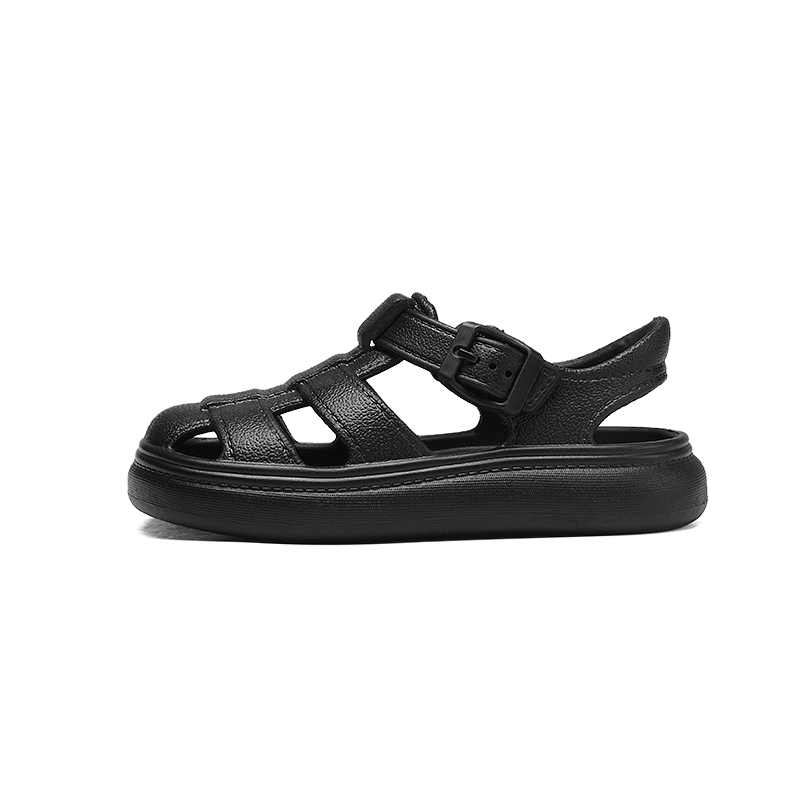 

Детские сандалии с низким верхом, противоскользящие, с защитой от ударов и дышащие CAMKIDS, розовый