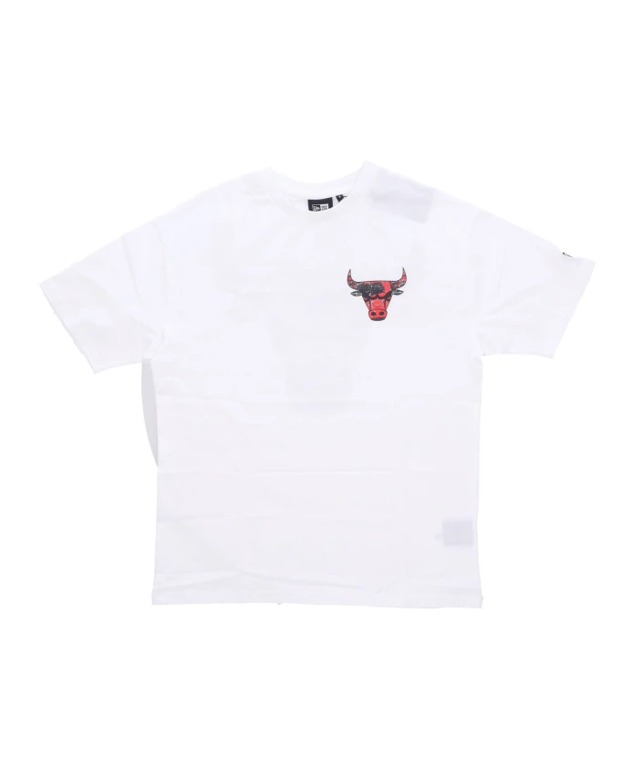 

Футболка оверсайз с логотипом Chicago Bulls New Era, белый