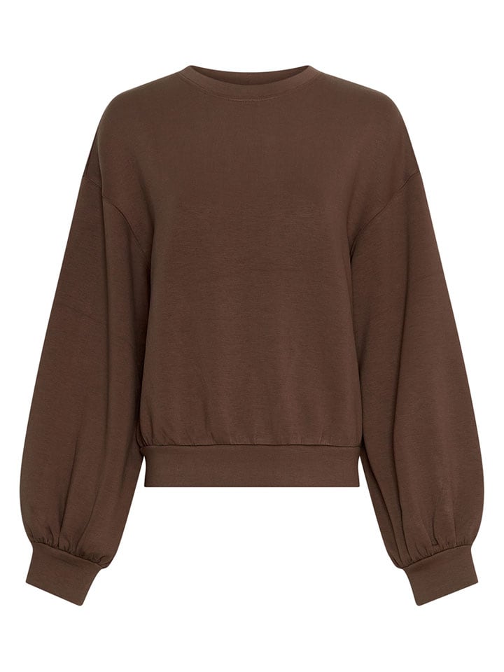 

MOSS COPENHAGEN Толстовка "Брионна" темно-коричневого цвета