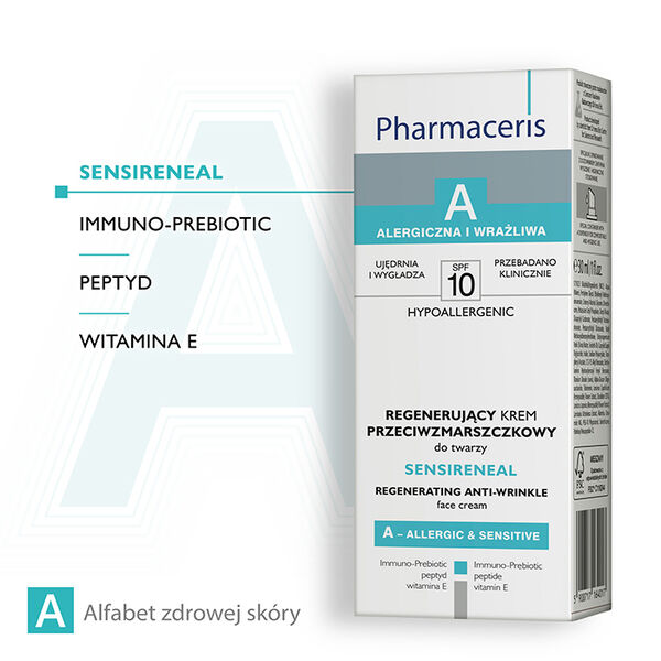 Крем для лица Pharmaceris — Против морщин с керамидами для лица, шеи и декольте, Sensireneal, 30 мл — фото 3