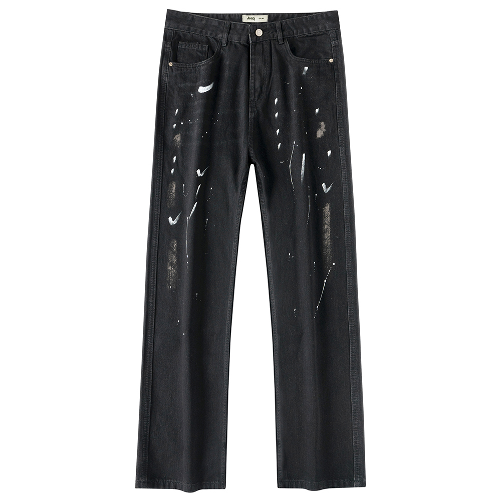 

Джинсы унисекс ностальгический Jeep, P740MWN687 черный