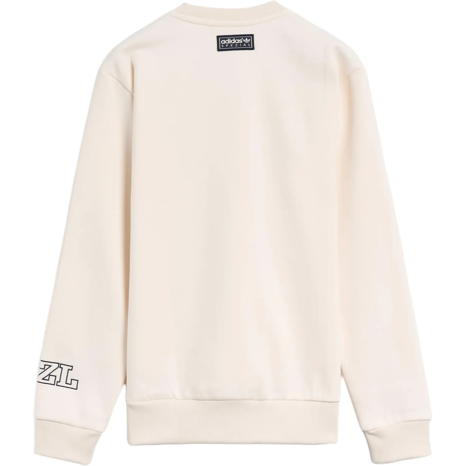Spzl лого-патч свитшот с круглым вырезом Adidas Originals, белый — фото 3