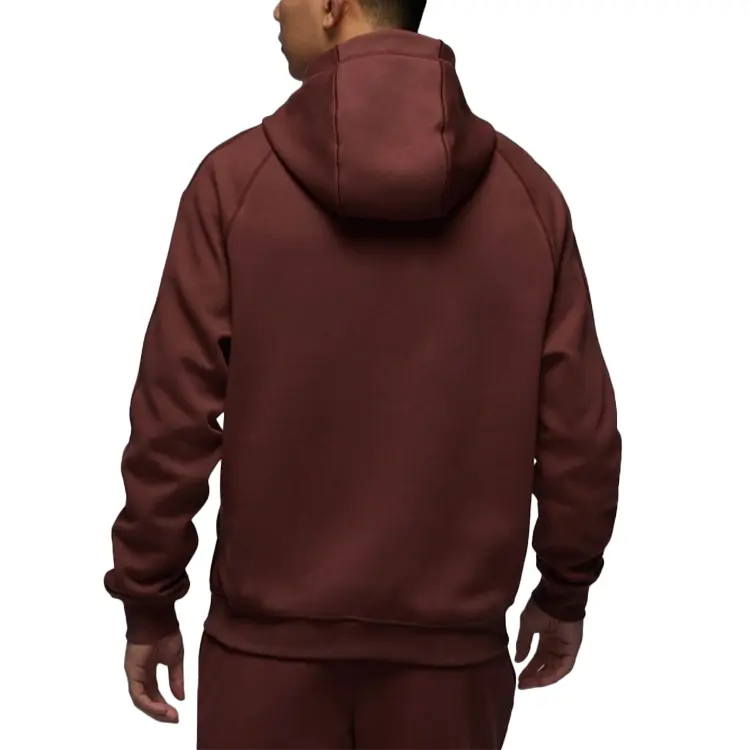 Спортивная худи с капюшоном для мужчин Fleece Dri-FIT Jordan, коричневый — фото 4