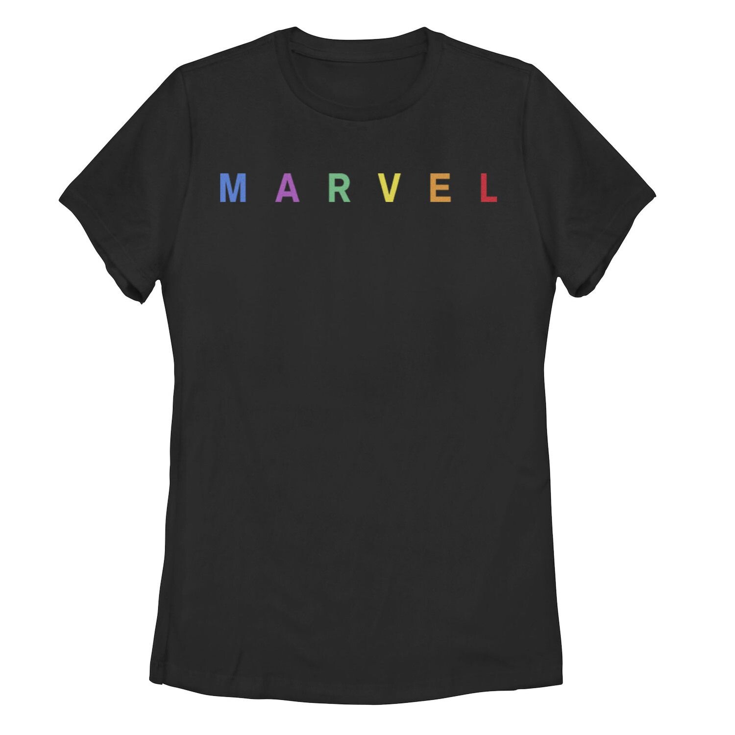 

Детская футболка с простым радужным логотипом Marvel Licensed Character