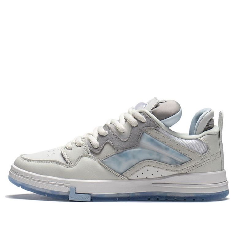 Кеды (WMNS) Li-Ning Pro Cozy Low Tops Skateboarding Shoes, белый