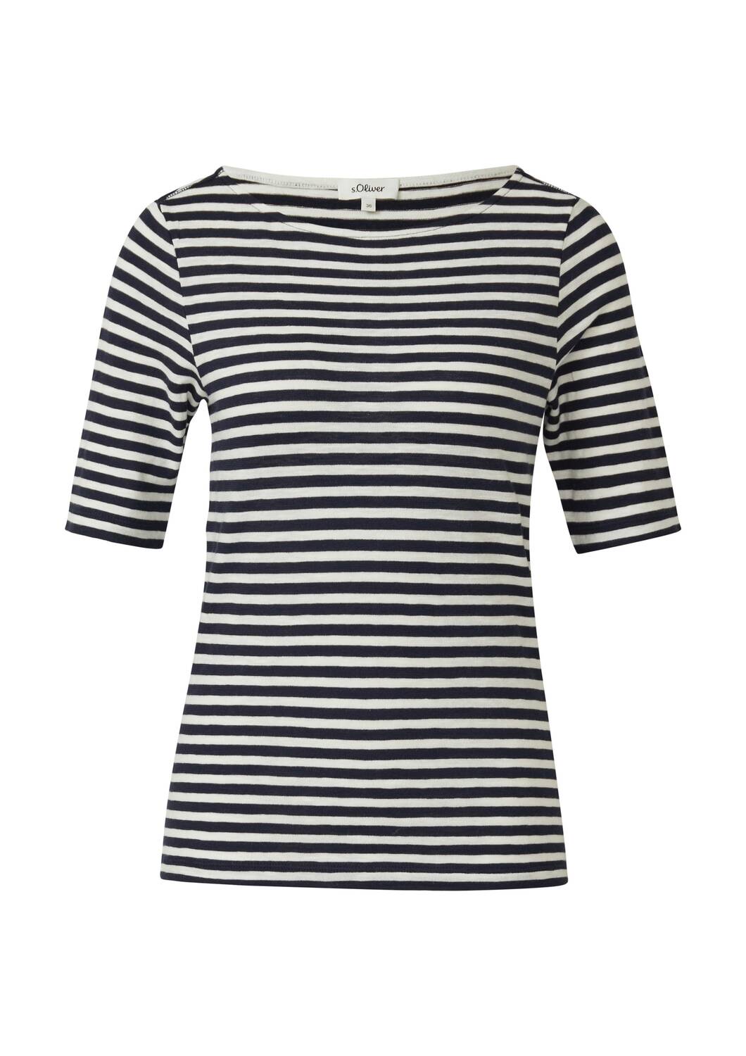 

s.Oliver Футболка в белом цвете