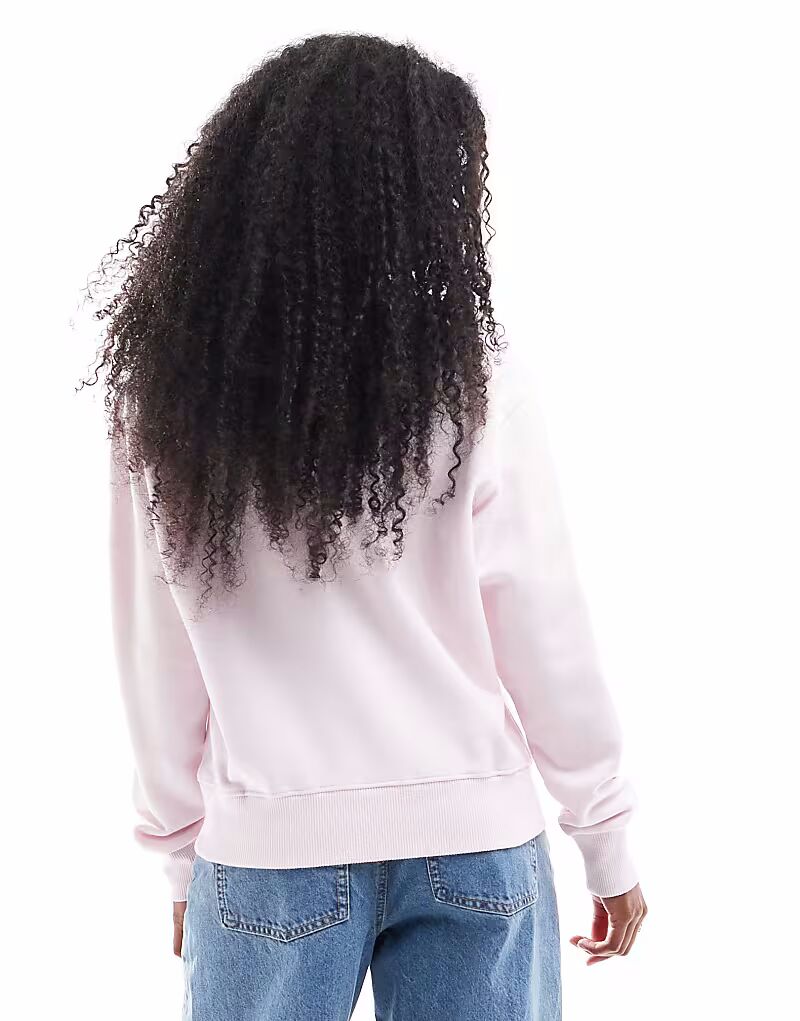 Свободная толстовка Superdry Souvenir с графическим принтом в цвете «Cradle Pink» — фото 4