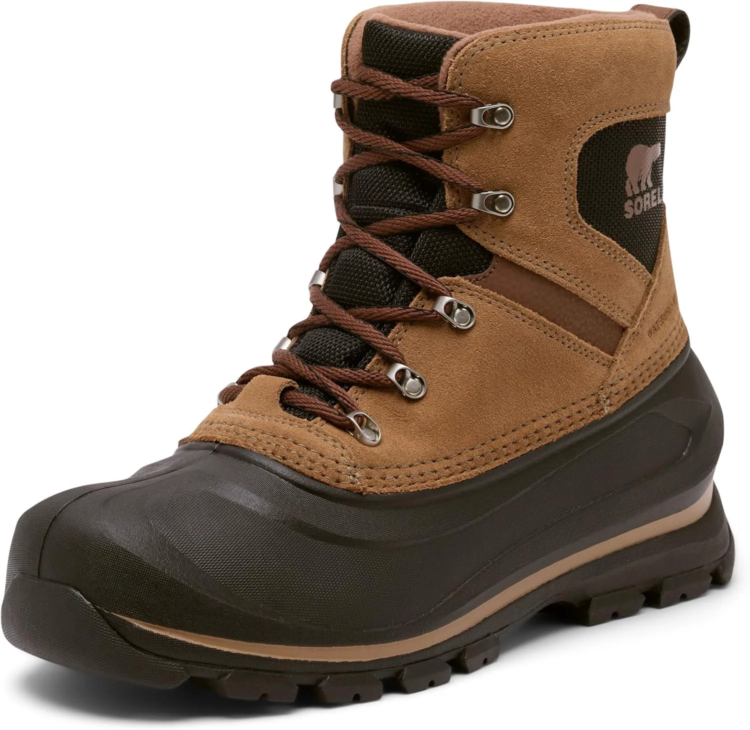 

SOREL - Мужские зимние водонепроницаемые ботинки Buxton с шнуровкой, черный