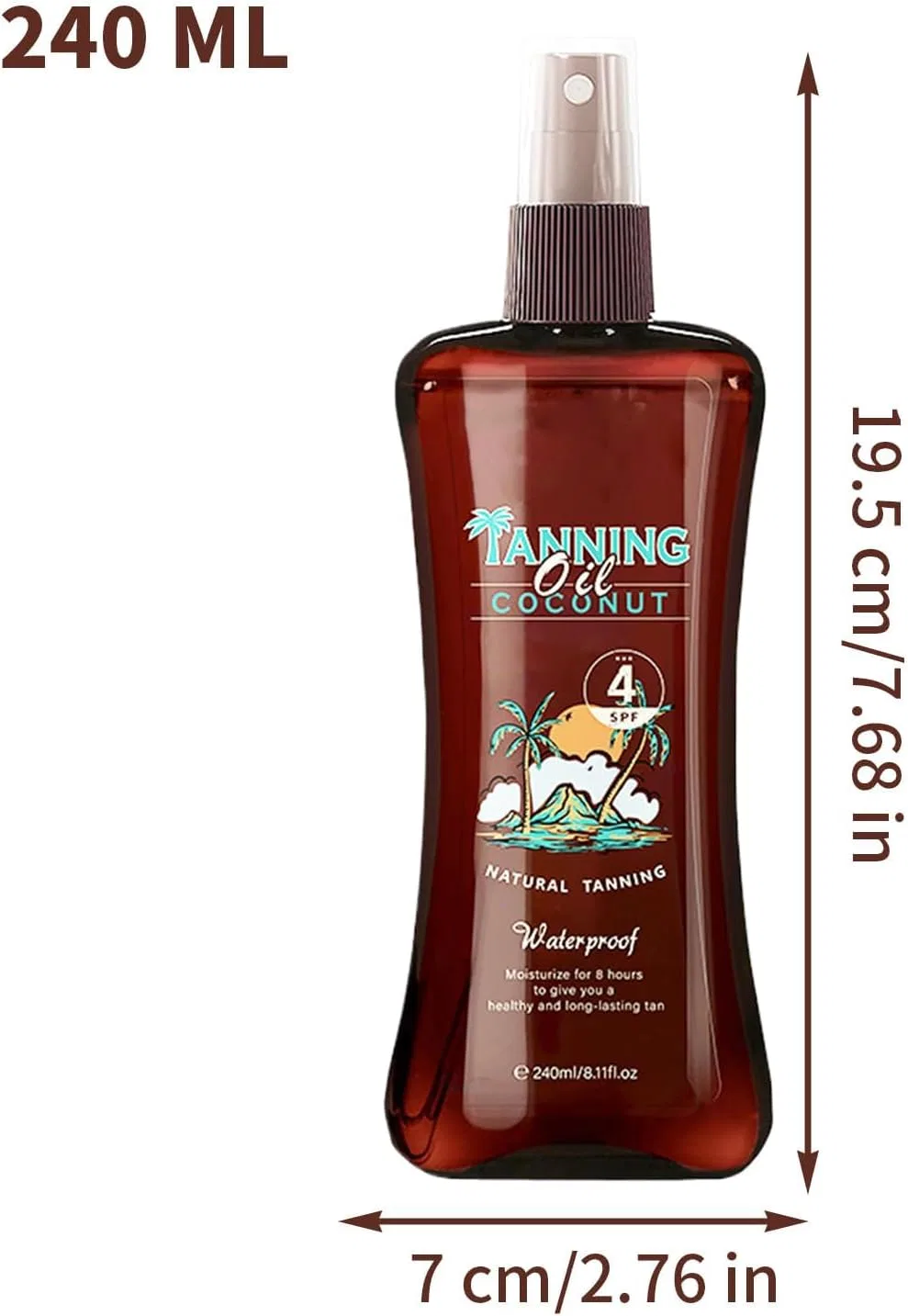 Автозагар мусс Body Tanning Mousse, 240 мл Generic — фото 2