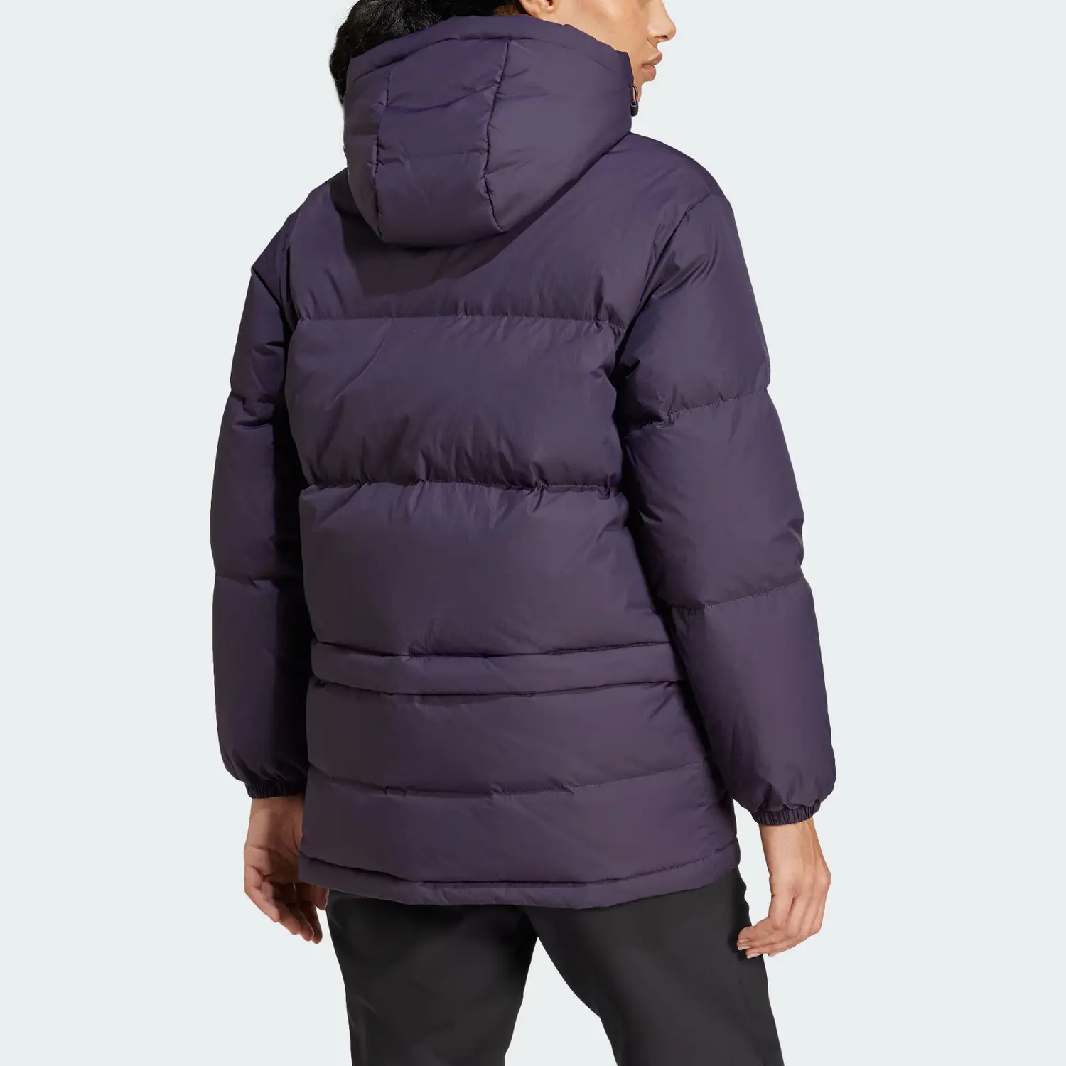 Стеганая куртка Cold.Rdy женская фиолетовый Adidas — фото 3