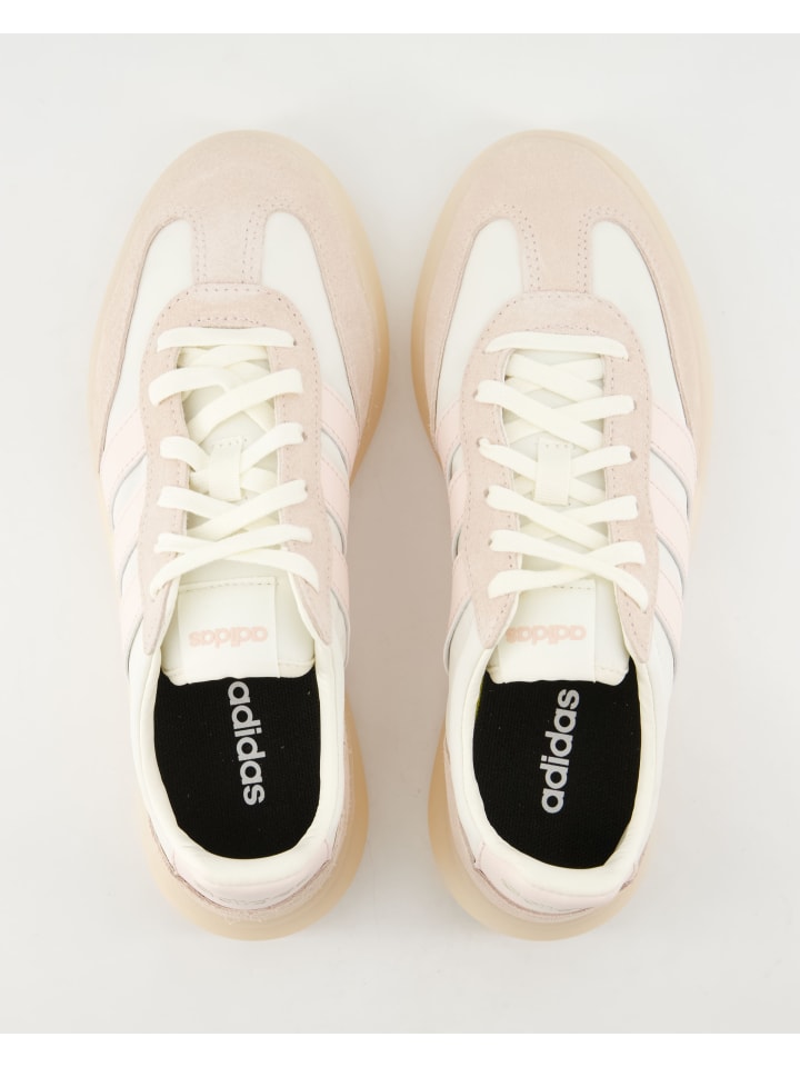Кроссовки на шнуровке adidas, розовый — фото 4