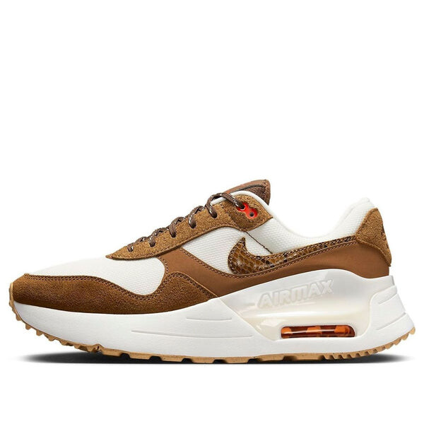 

Кроссовки air max systm se 'pale ivory brown' Nike, белый