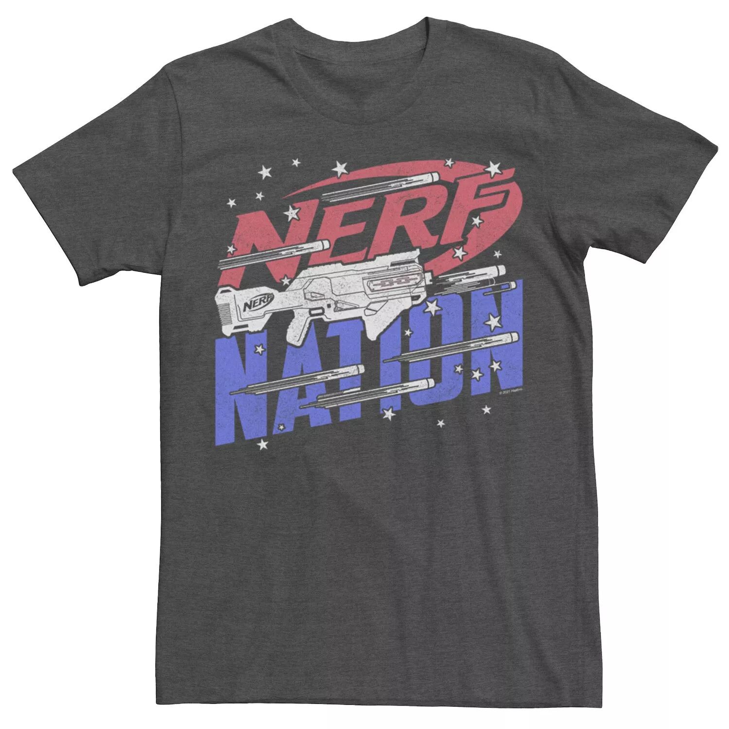 

Мужская футболка Nerf Nation Americana Blaster Licensed Character