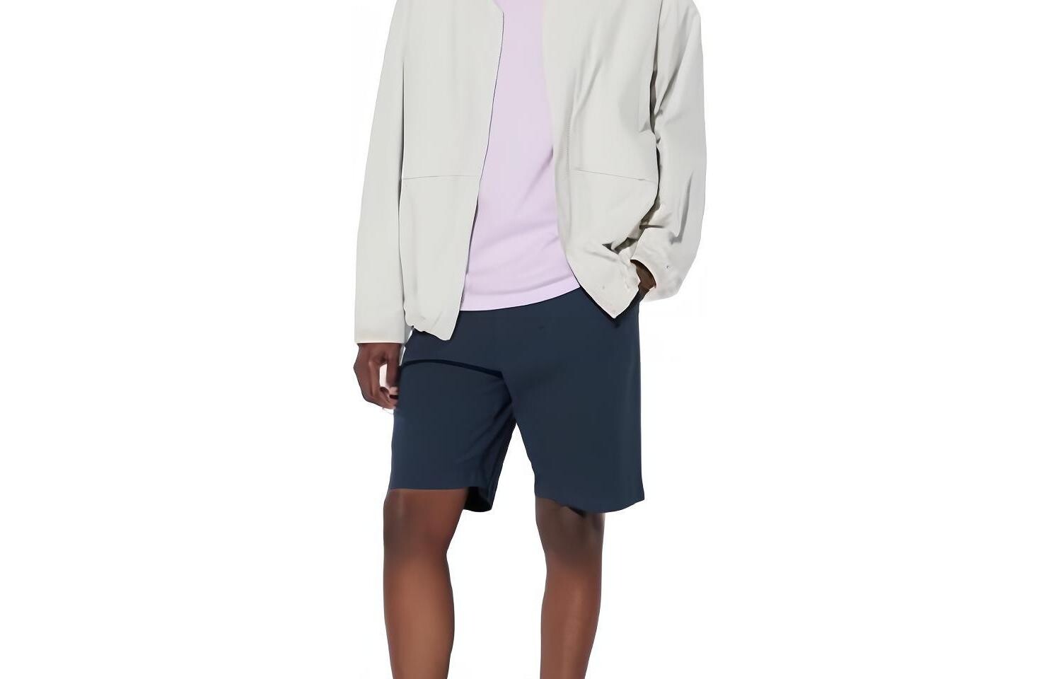 

Повседневные шорты мужские темно-синие Uniqlo, темно-синий