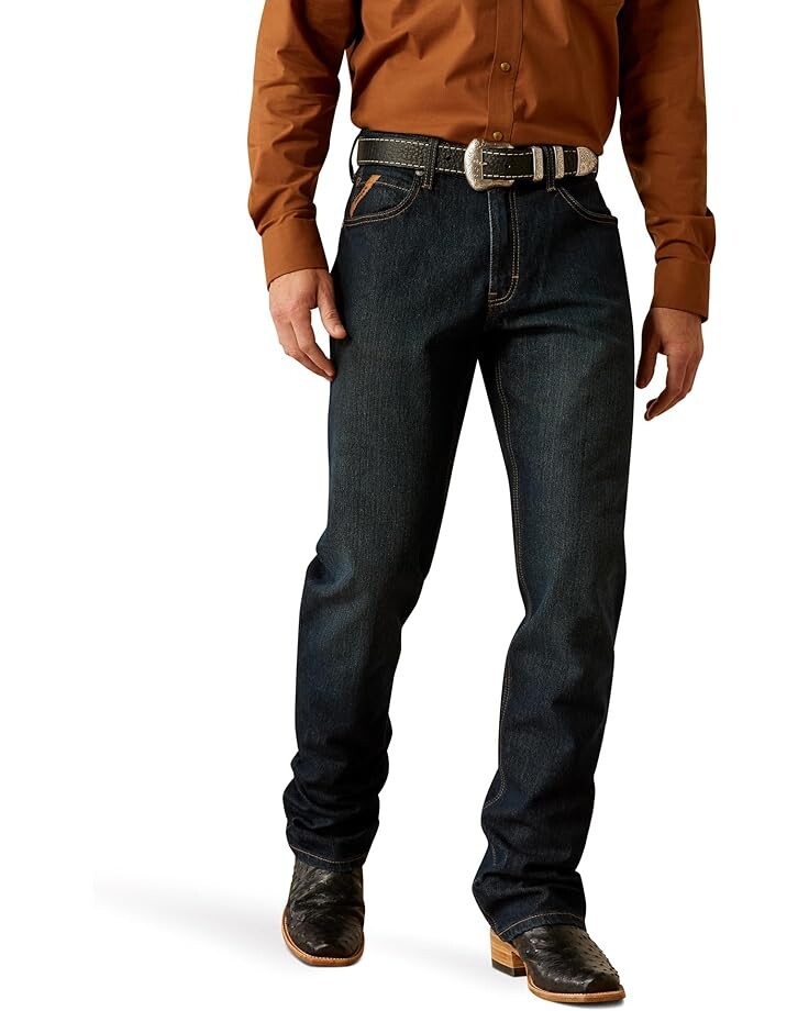 

Джинсы Ariat M4 Relaxed Stretch Blade Relentless Boot Cut, цвет Blackstone