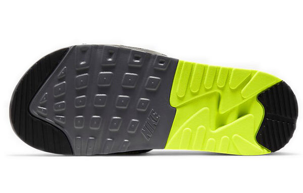 Тапочки air max 90 slide 'volt' Nike, черный — фото 4