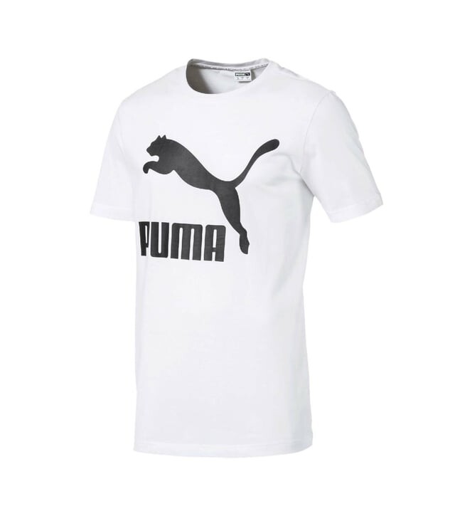 

Классическая белая футболка мужская Puma, белый