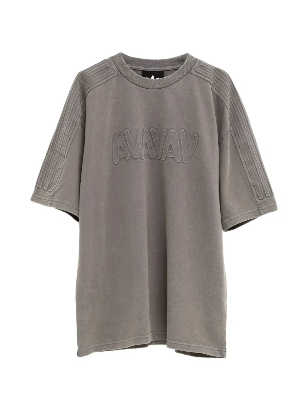 Футболка с тисненым логотипом X avavav Adidas, серый