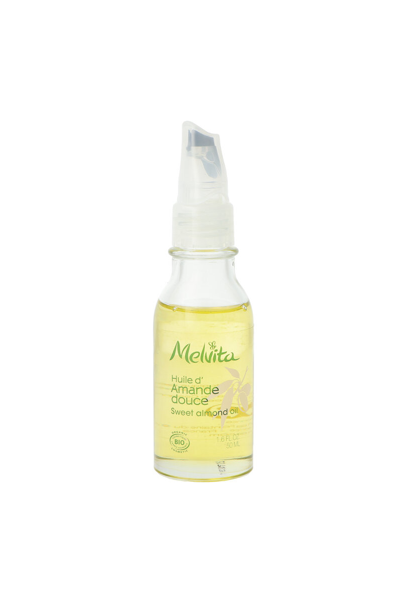 Масло для лица Melvita — Sweet Almond Oil Смягчающее и увлажняющее и тела, 50 мл — фото 2
