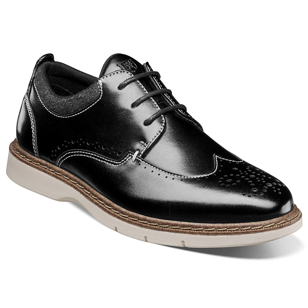 

Детский Synergy WingTip Oxford Little/Big Kid Stacy Adams, черный