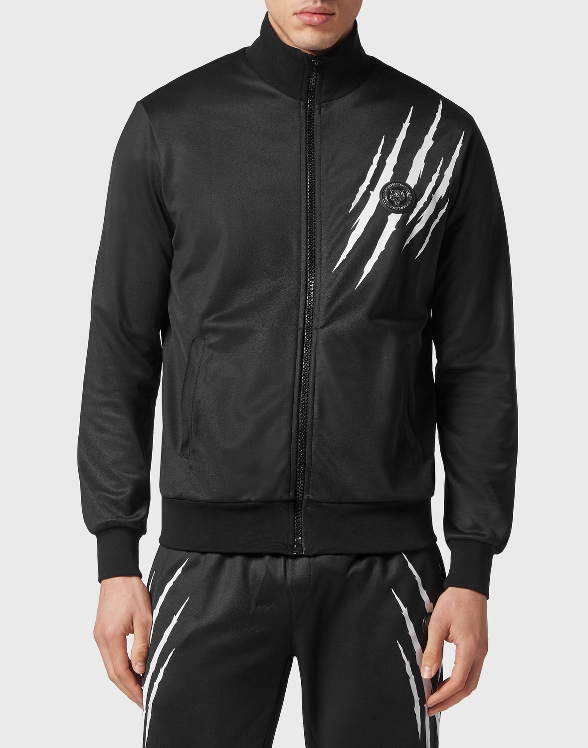 

Спортивный костюм для бега: Верх/Брюки Scratch Plein Sport, цвет Black / White