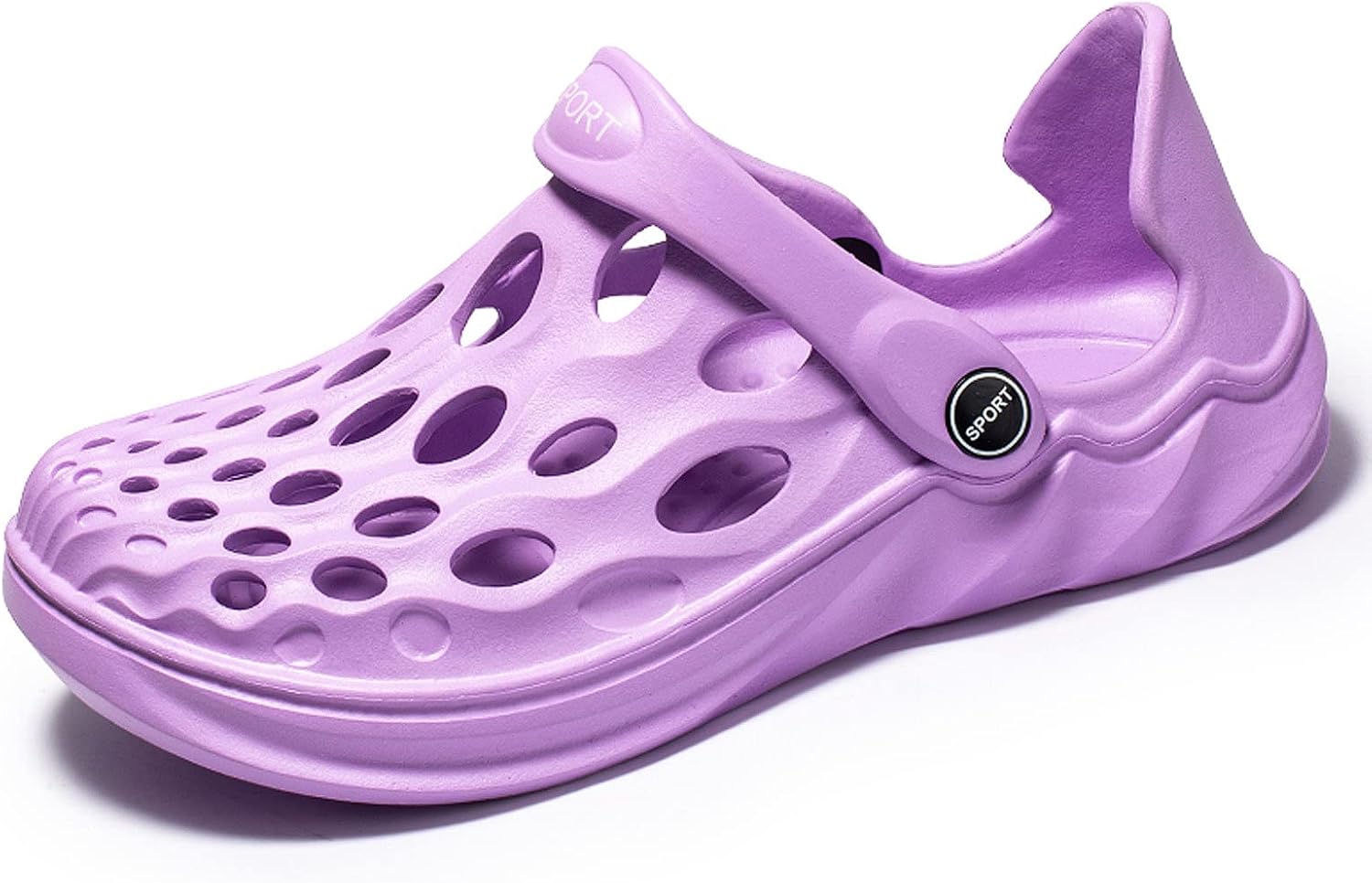 

Мужские водные сандалии FLIOZY, женские садовые сабо, летняя обувь для взрослых для реки, дышащие легкие сандалии для улицы и пляжа, шлепанцы, фиолетовый