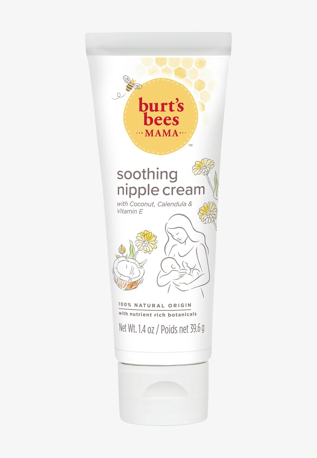 

Увлажняющий Mama Bee Успокаивающий Крем Для Сосков Burt's Bees