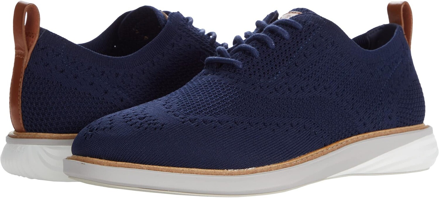 Оксфорды Grand Evolution Stitchlite Oxford Cole Haan, синий