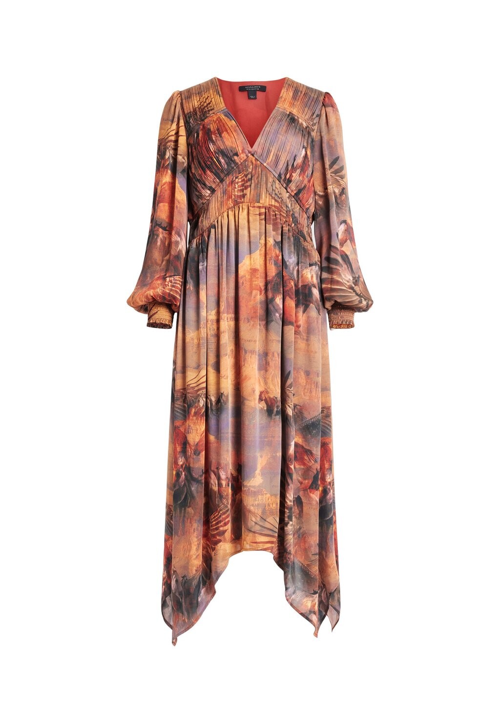 

Дневное платье ESTELLE COLCA AllSaints, коричневый