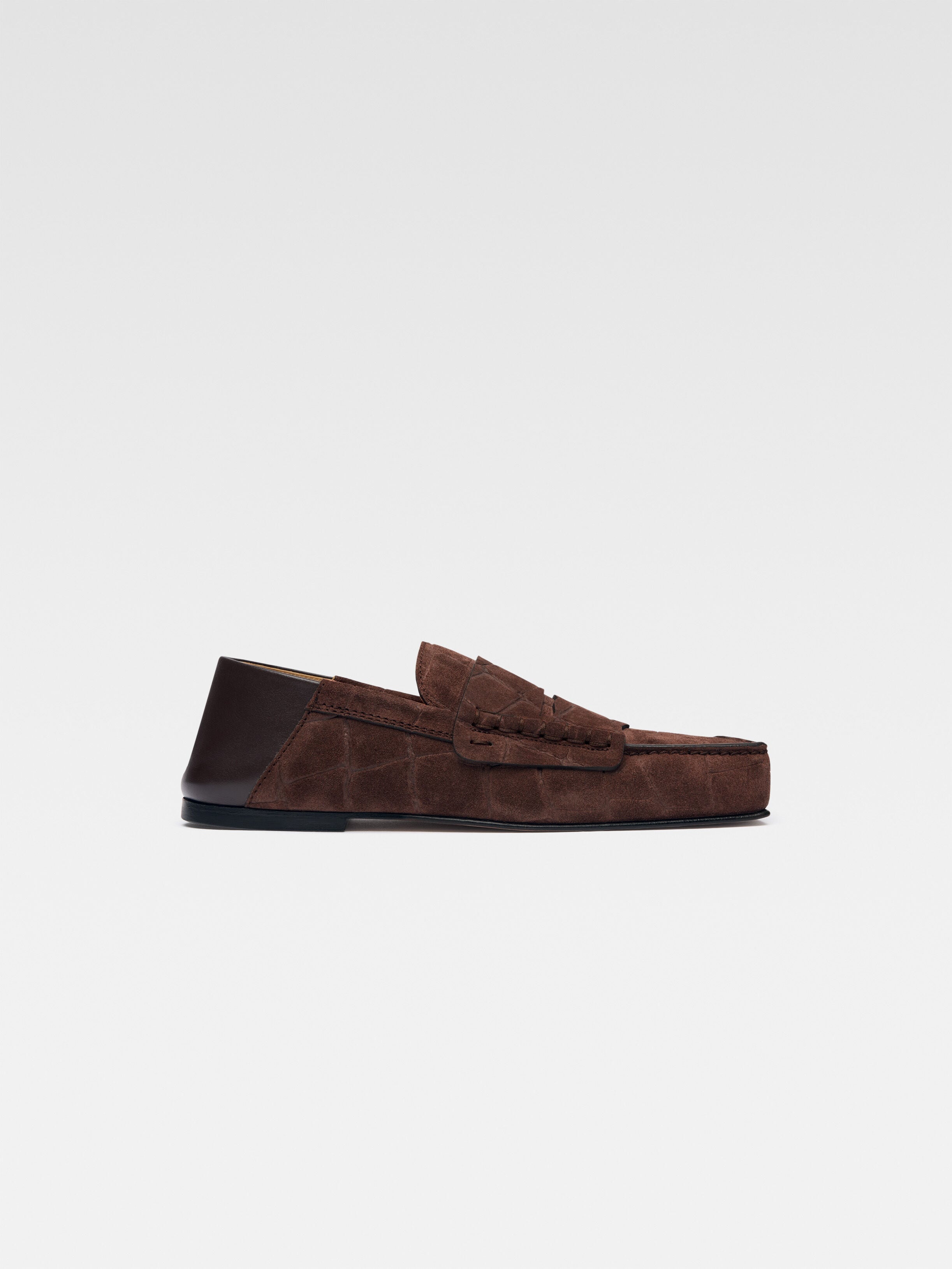 

Квадратные мокасины JACQUEMUS The Carré loafers, темно-коричневый