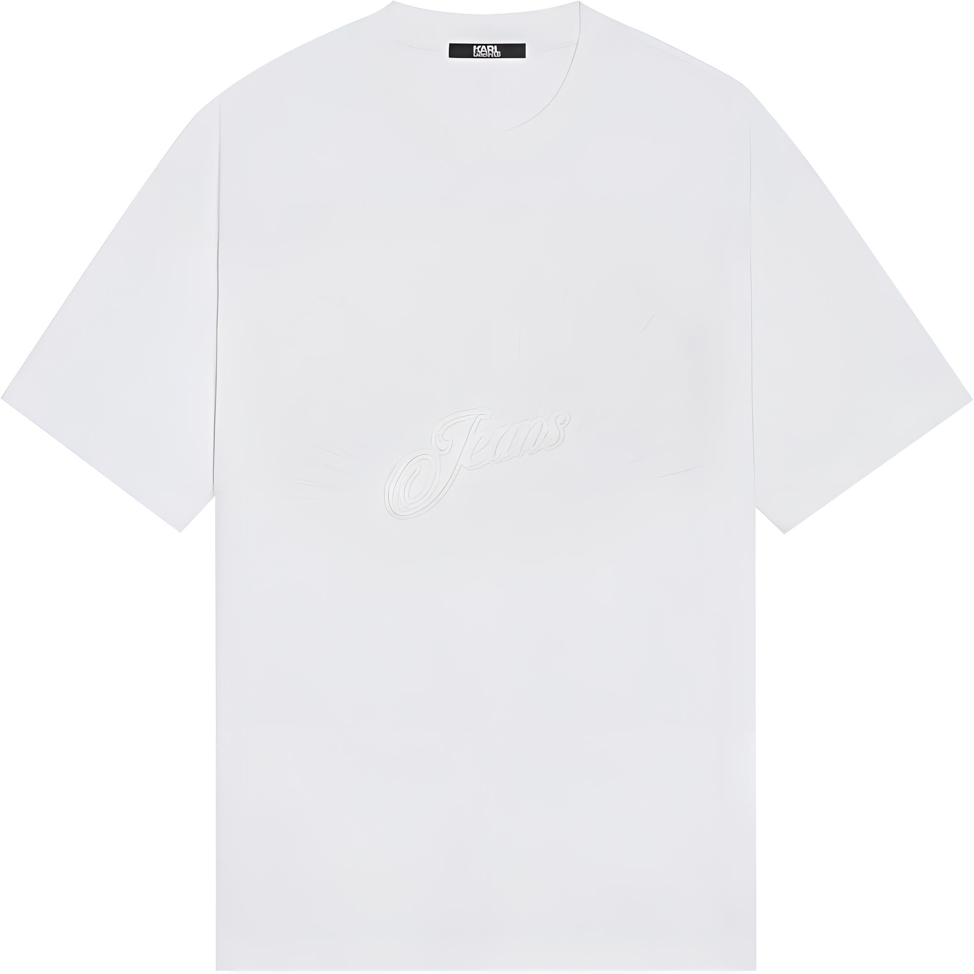 

KARL LAGERFELD / Karl Lagerfeld Jeans Футболка KARL LAGERFELD мужская белая, Белый, KARL LAGERFELD / Karl Lagerfeld Jeans Футболка KARL LAGERFELD мужская белая