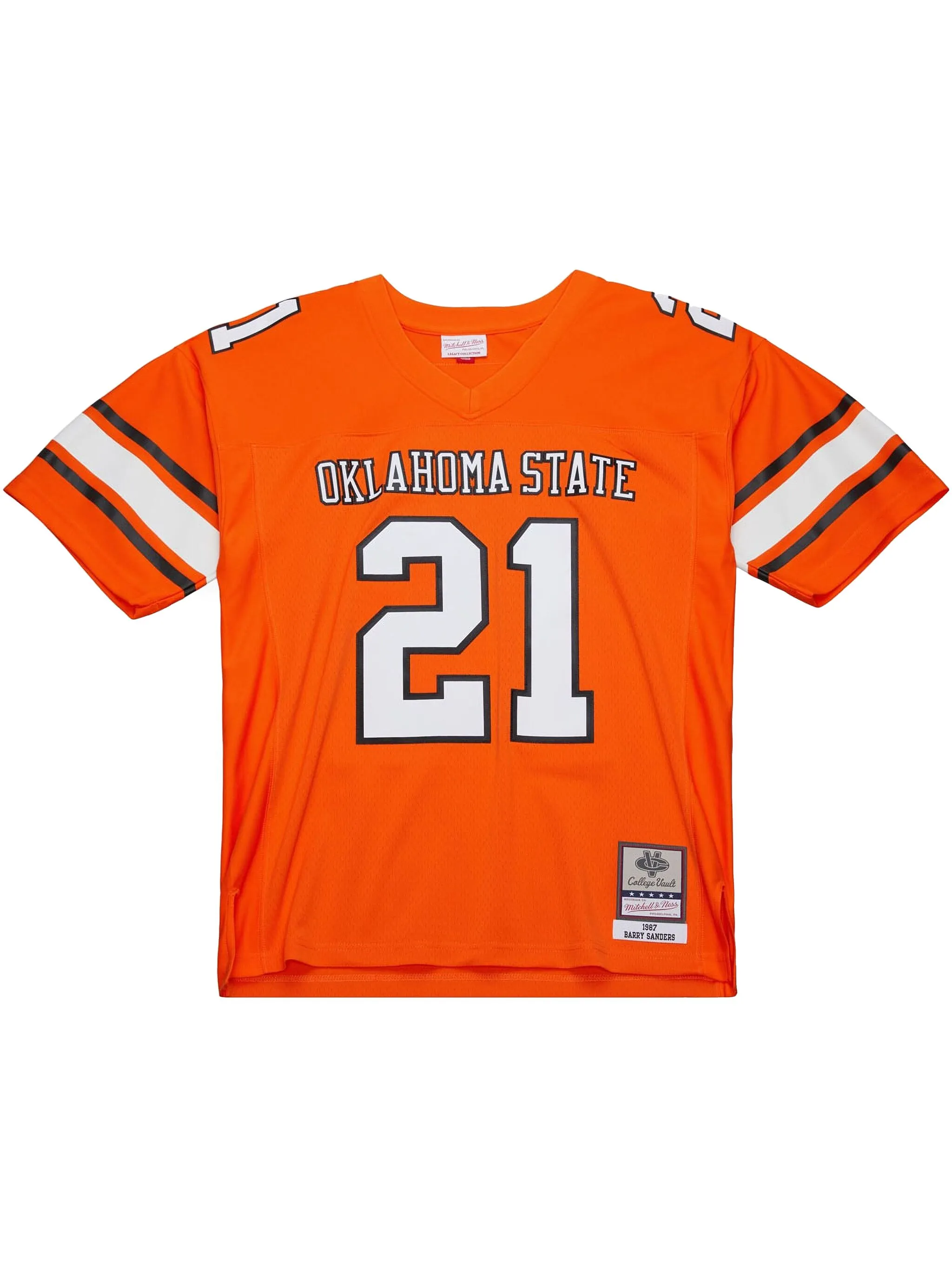 

Топ NCAA Dark Oklahoma State Cowboys 1987 Barry Sanders Mitchell & Ness, оранжевый