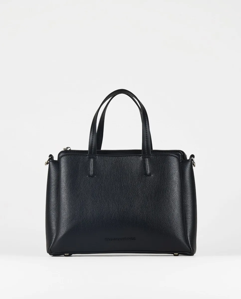 

Женская сумка с кожей PACOMARTINEZ, черный