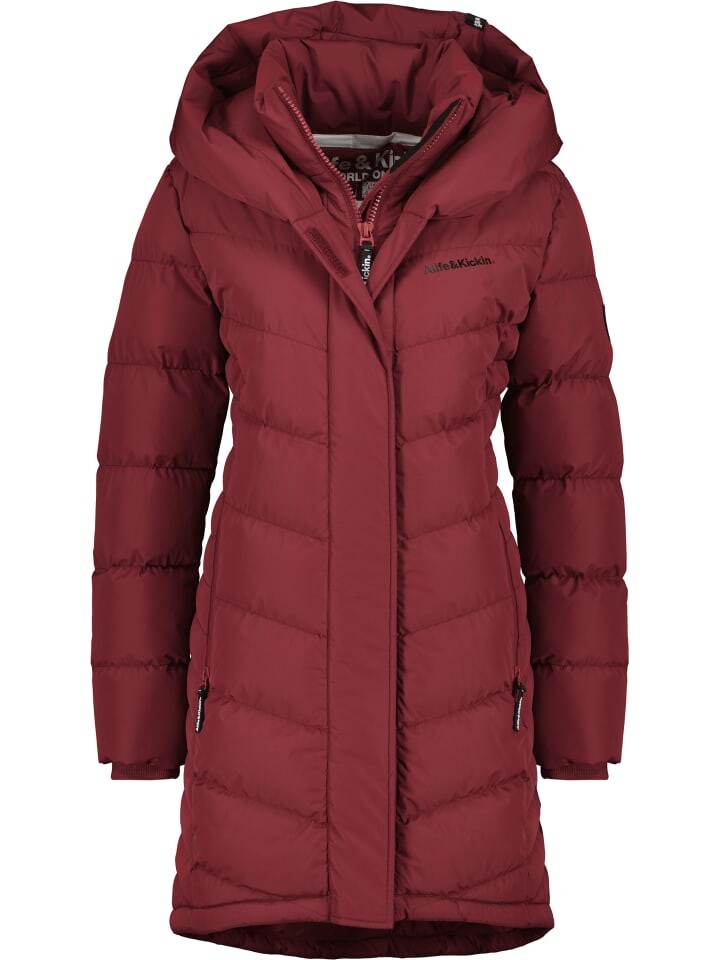 

Пуховик alife and kickin, цвет cranberry juice