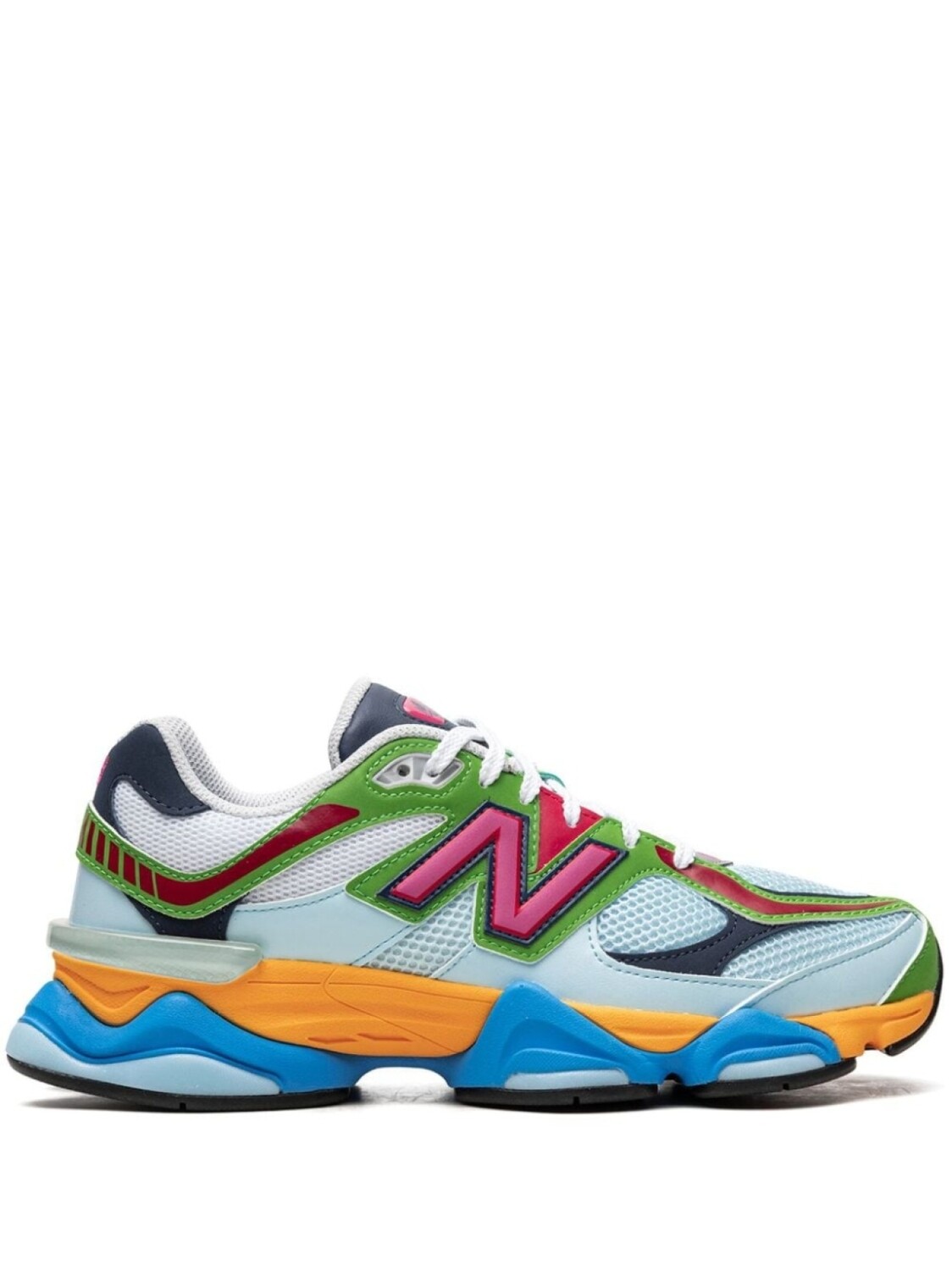

Кроссовки 9060 Beach Glass Pink New Balance, зеленый
