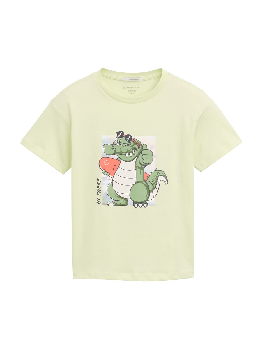 

Рубашка TOM TAILOR, цвет Olive/Light green