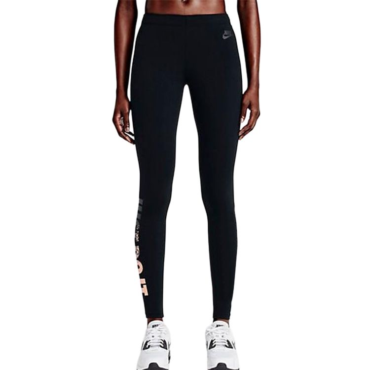

Женские леггинсы для йоги Nike, черный